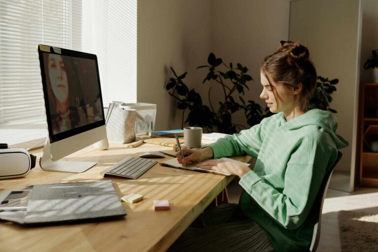 pexels-julia-m-cameron-4144831 teen sitting a desk