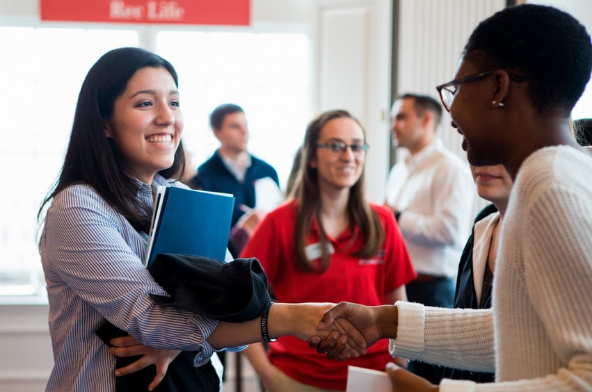 college admissions fair