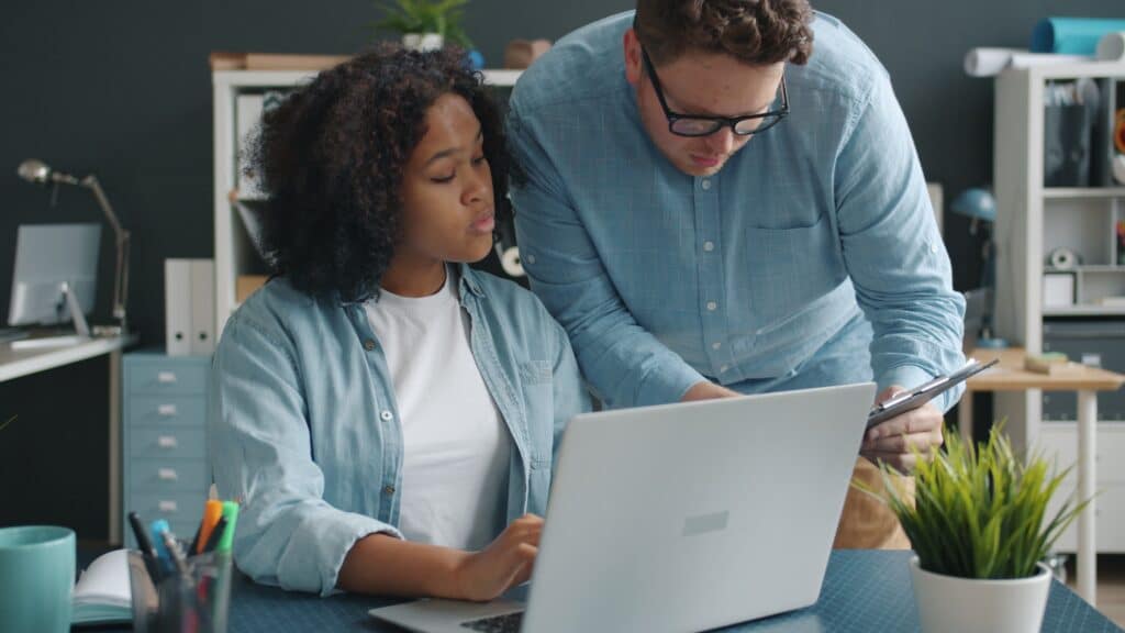 teenager getting help from tutor